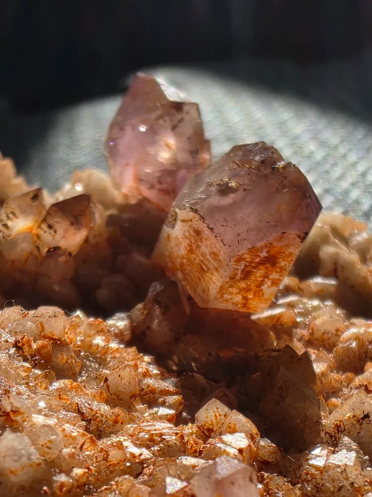 Amethyst in matrix - image 4