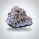Amethyst in Okenite Ball - image 1