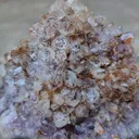 Amethyst in Okenite Ball - image 3