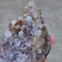 Amethyst in Okenite Ball - image 6