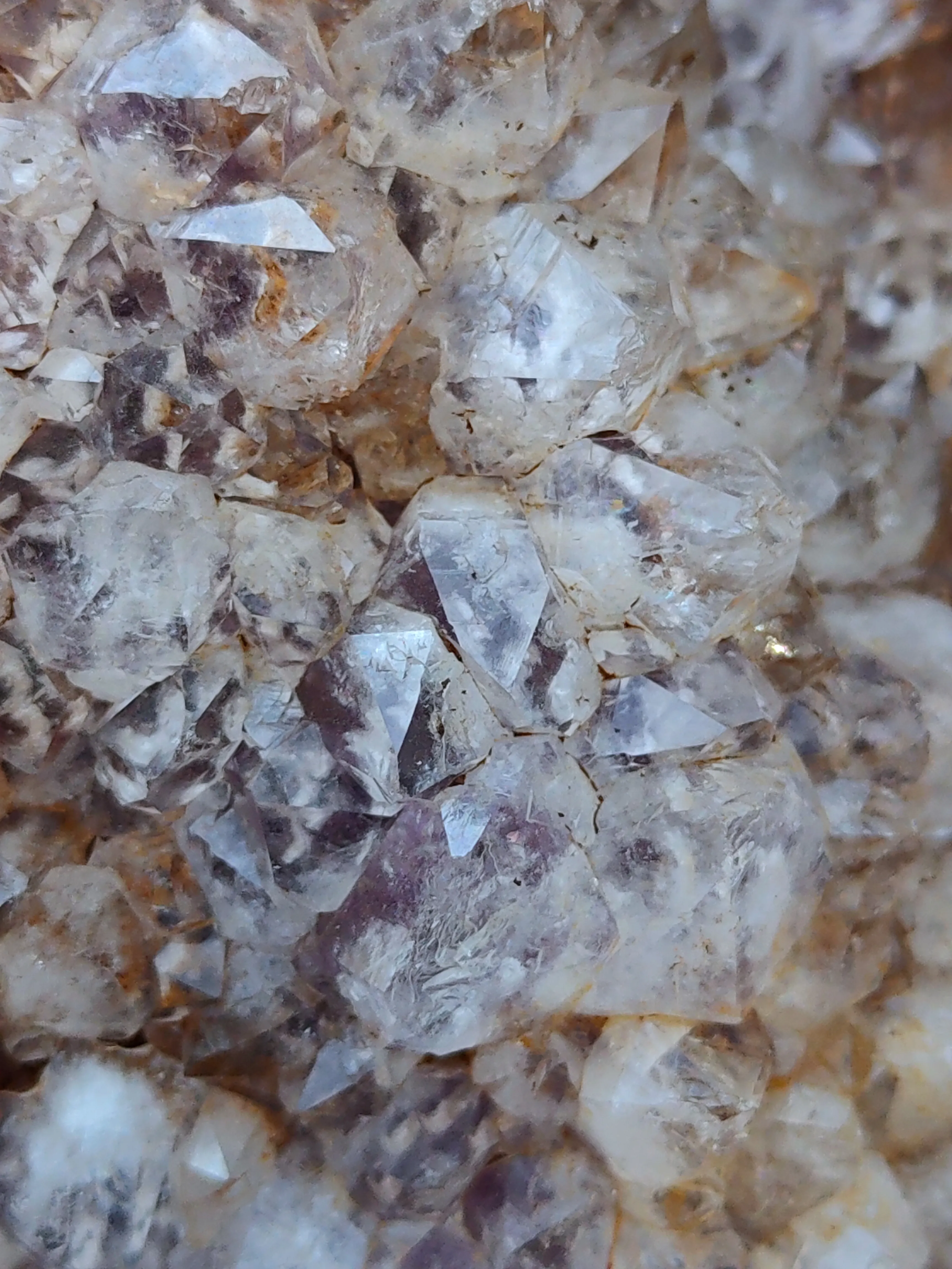 Amethyst in Okenite Ball - image 5