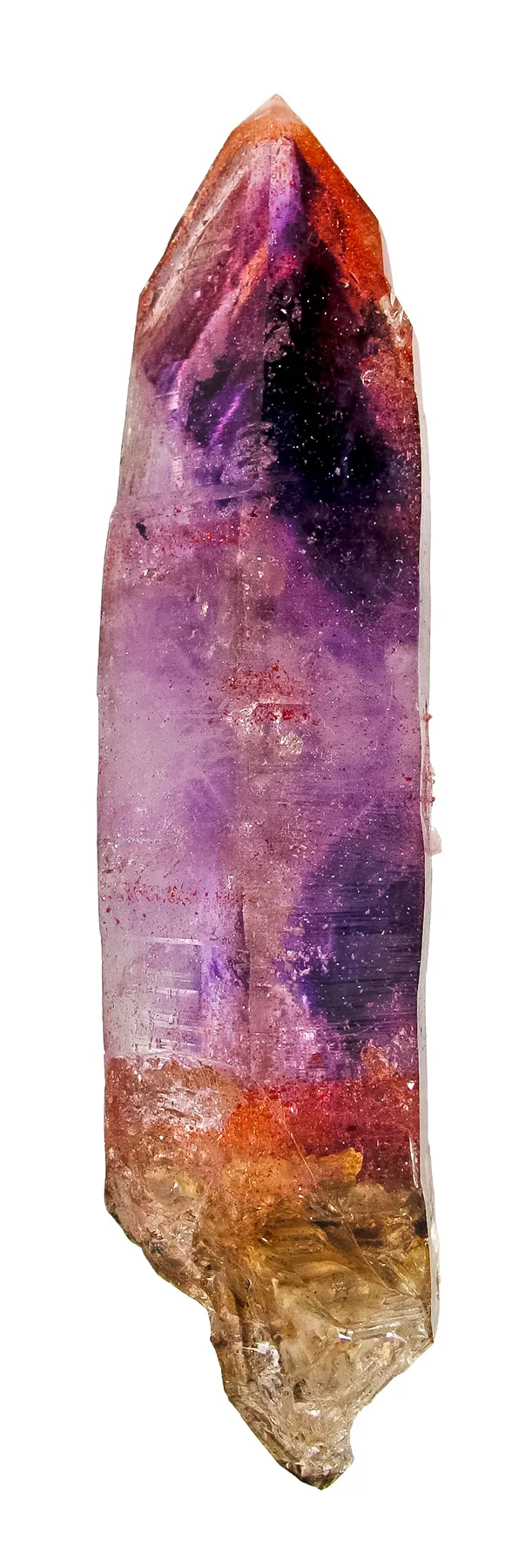 Amethyst Included With Lepidocrocite - image 3