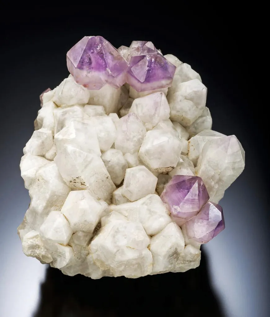 Amethyst, Milky Quartz image