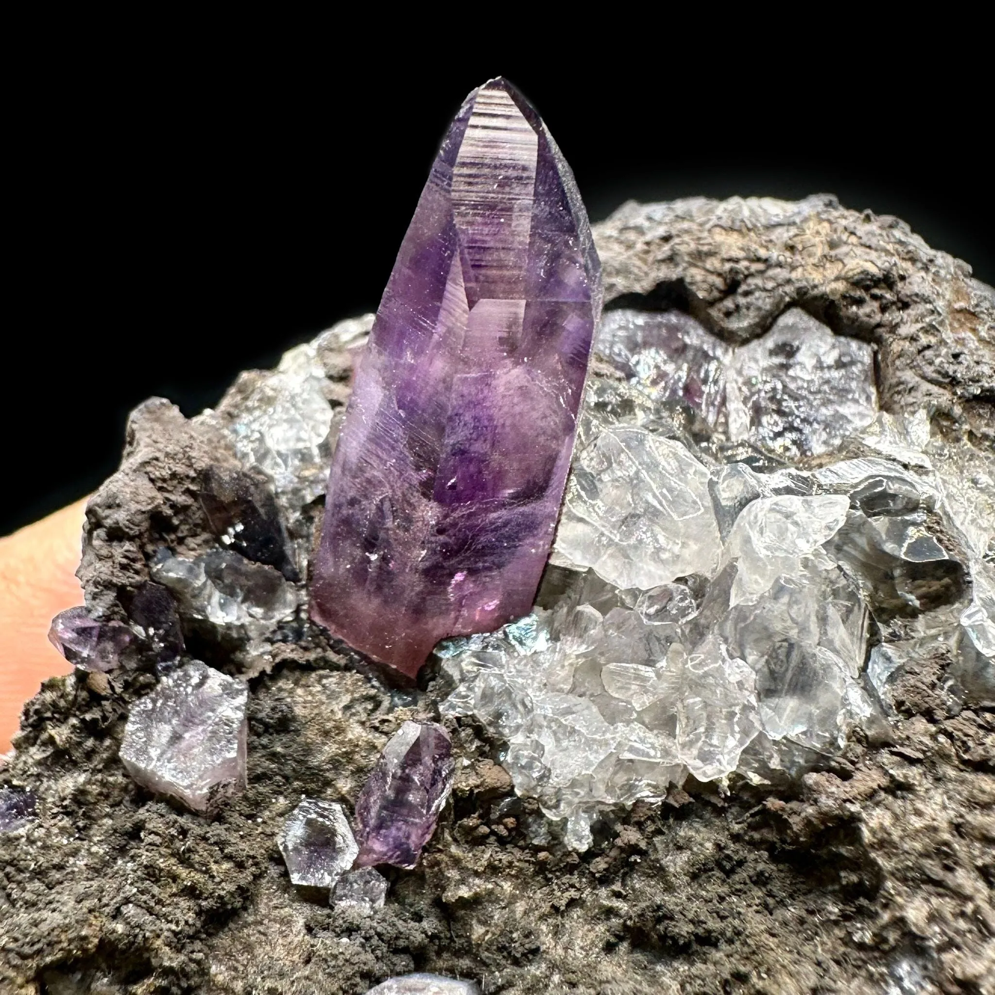Amethyst Natural Mineral Specimen - image 1