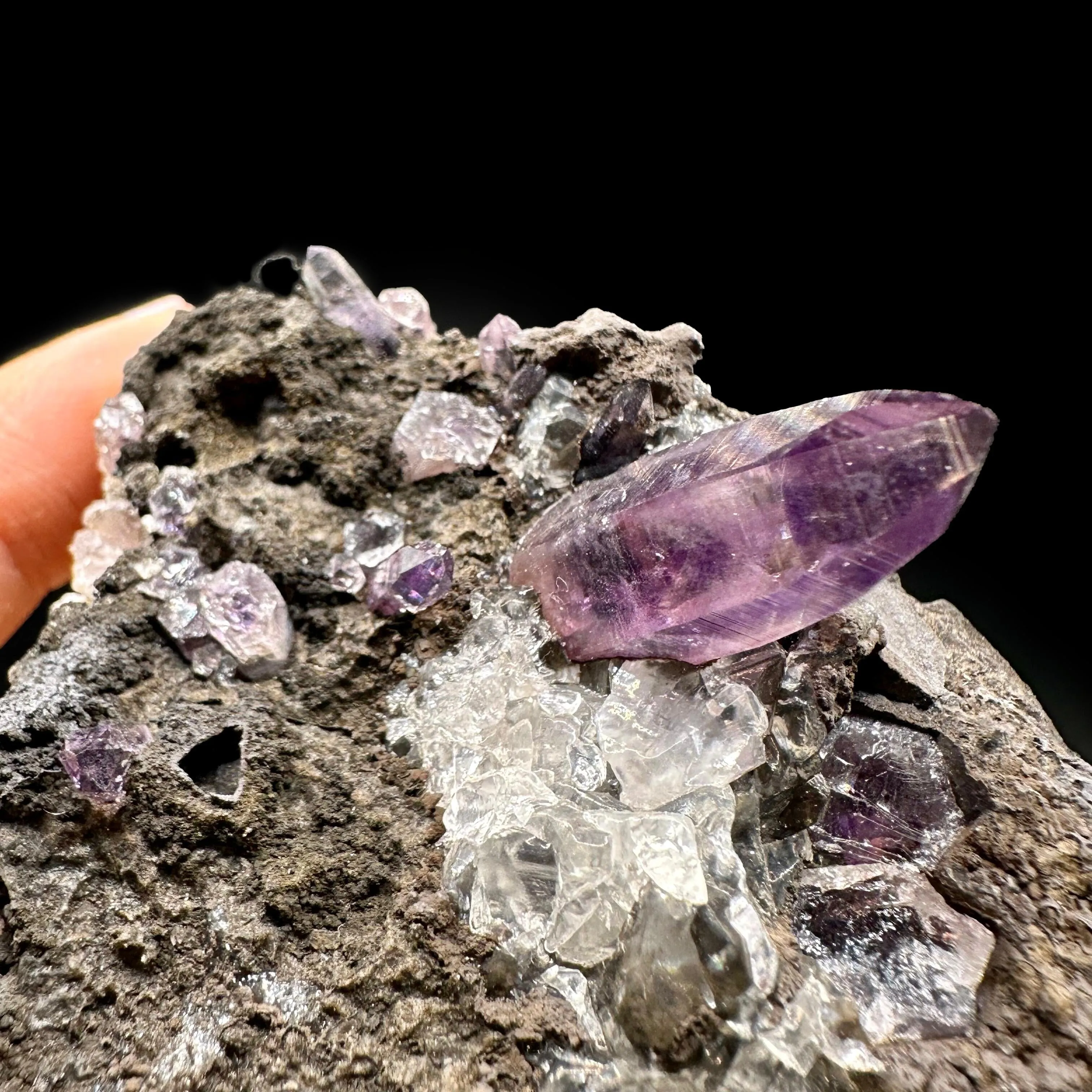 Amethyst Natural Mineral Specimen - image 2