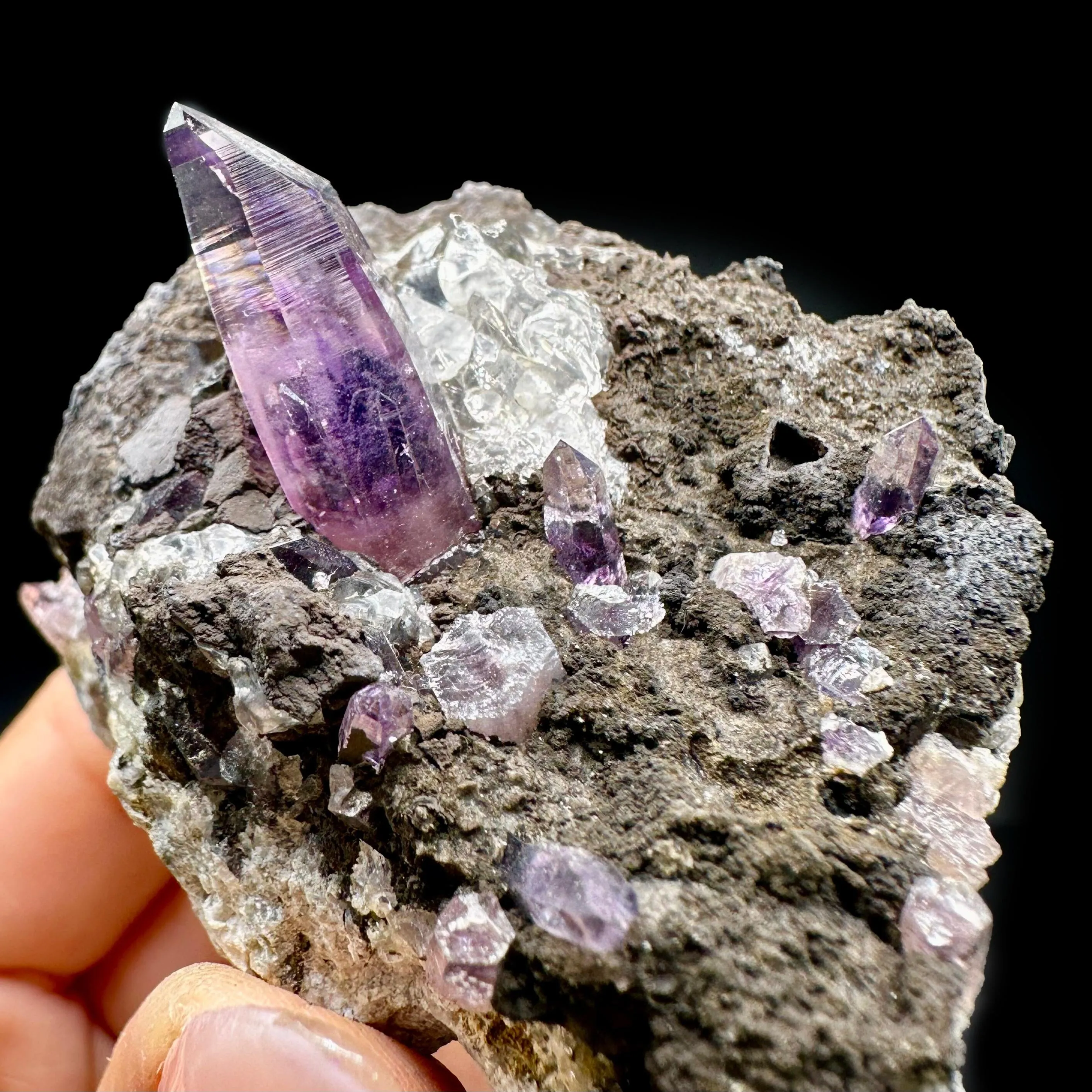 Amethyst Natural Mineral Specimen - image 3