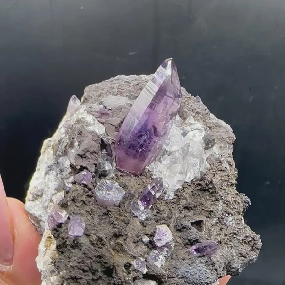Amethyst Natural Mineral Specimen - image 6