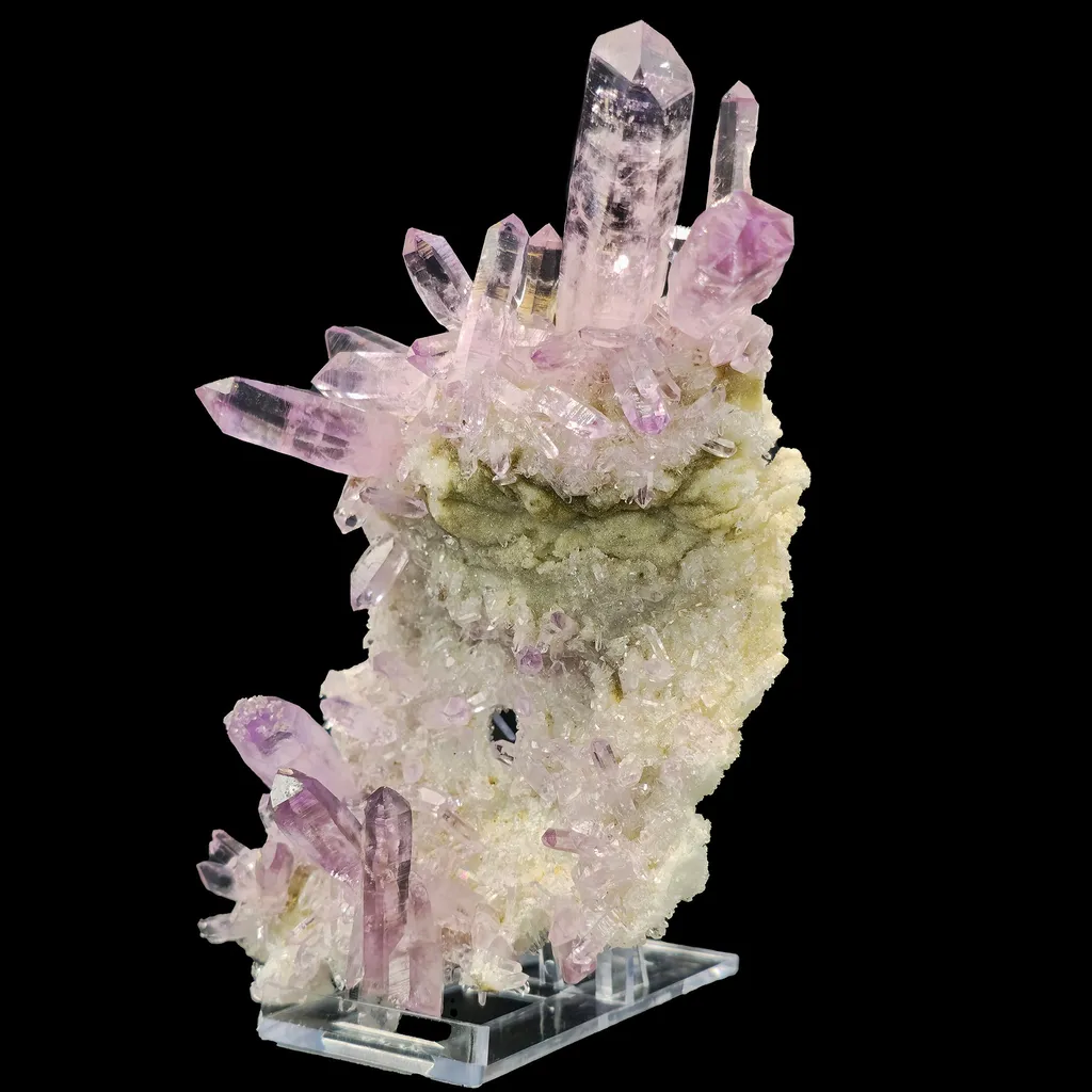 Amethyst Natural Mineral Specimen. image