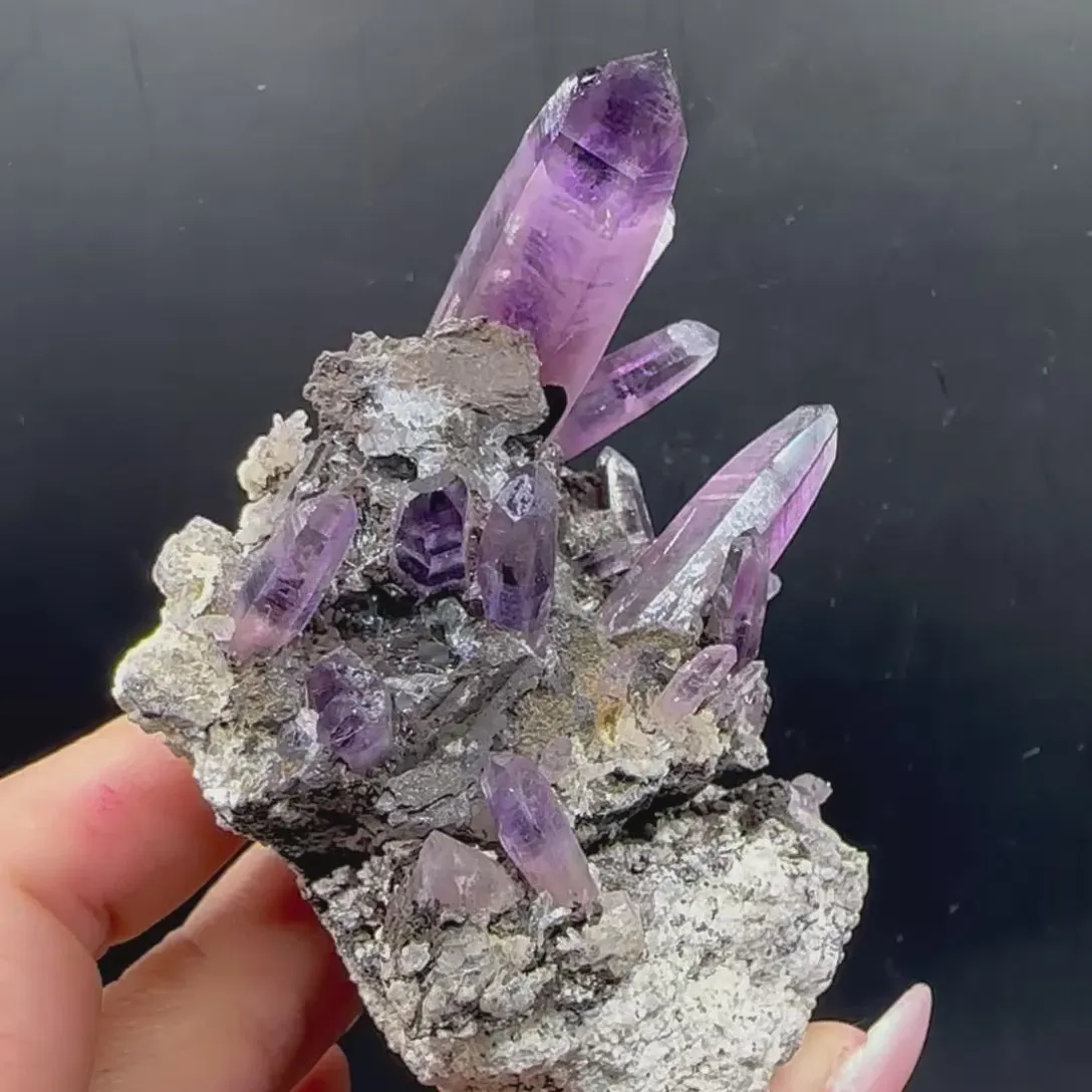 Amethyst Natural Mineral Specimen - image 6