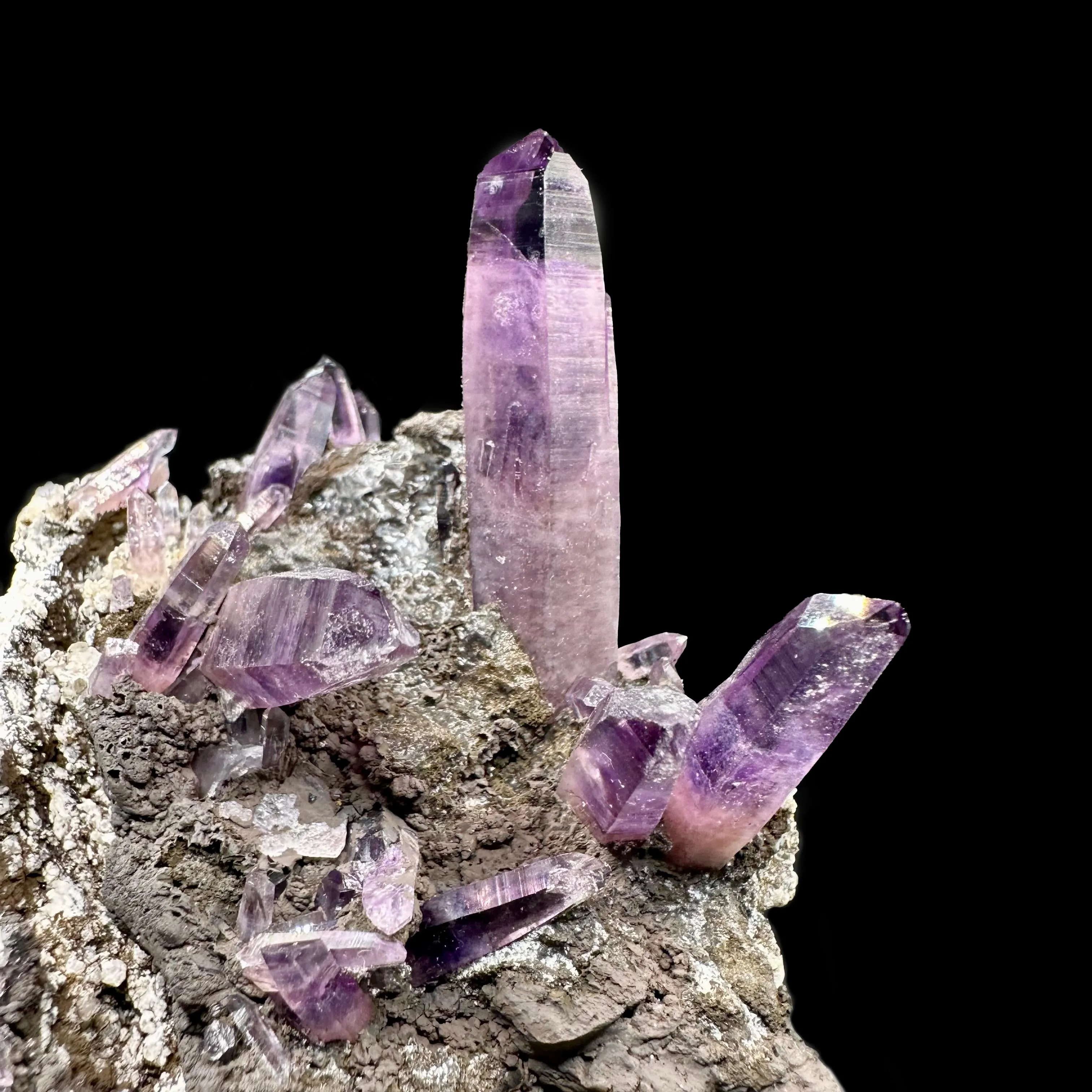 Amethyst Natural Mineral Specimen - image 5