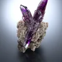 Amethyst on Quartz - image 1
