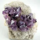 Amethyst on Quartz - image 1