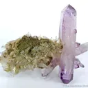 Amethyst on Quartz - image 2