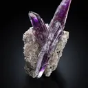 Amethyst on Quartz - image 2