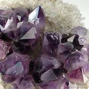 Amethyst on Quartz - image 2