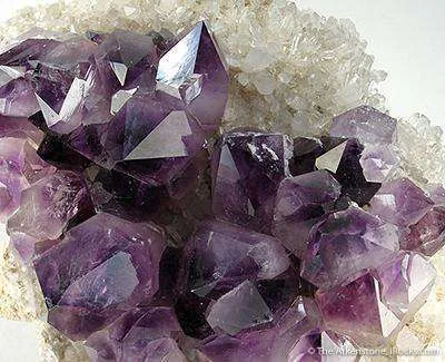 Amethyst on Quartz - image 2