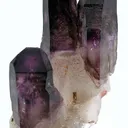 Amethyst on Quartz - image 1