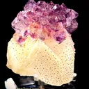 Amethyst on Quartz - image 2