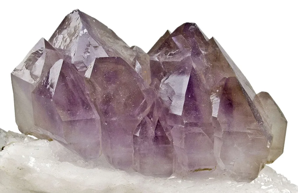Amethyst on Quartz - image 2