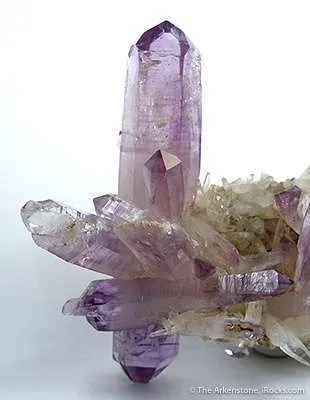 Amethyst on Quartz - image 3