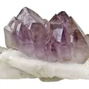 Amethyst on Quartz - image 1