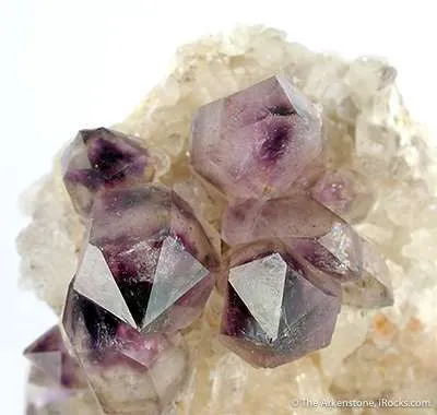 Amethyst on Quartz - image 3