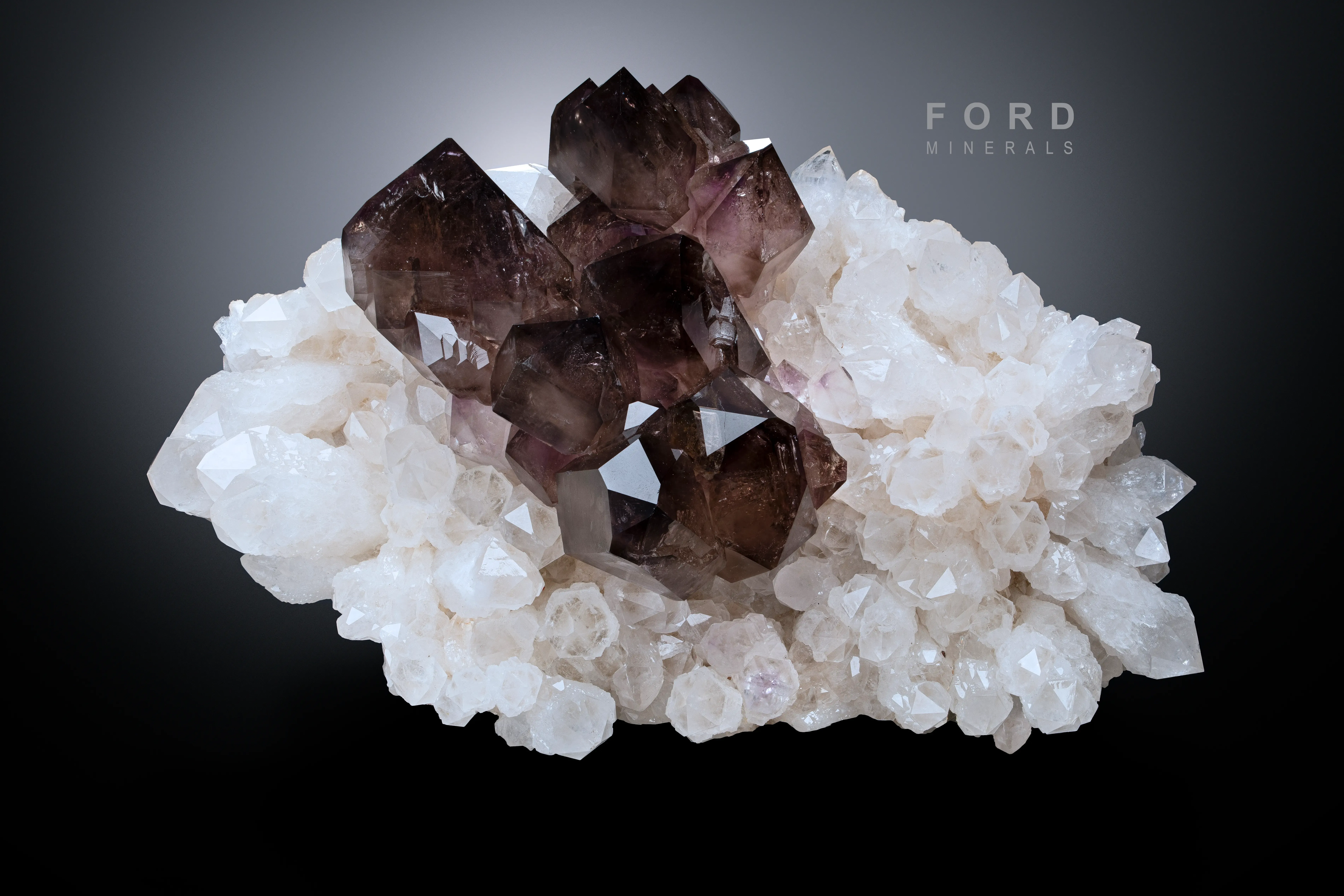 Amethyst on Quartz - image 3