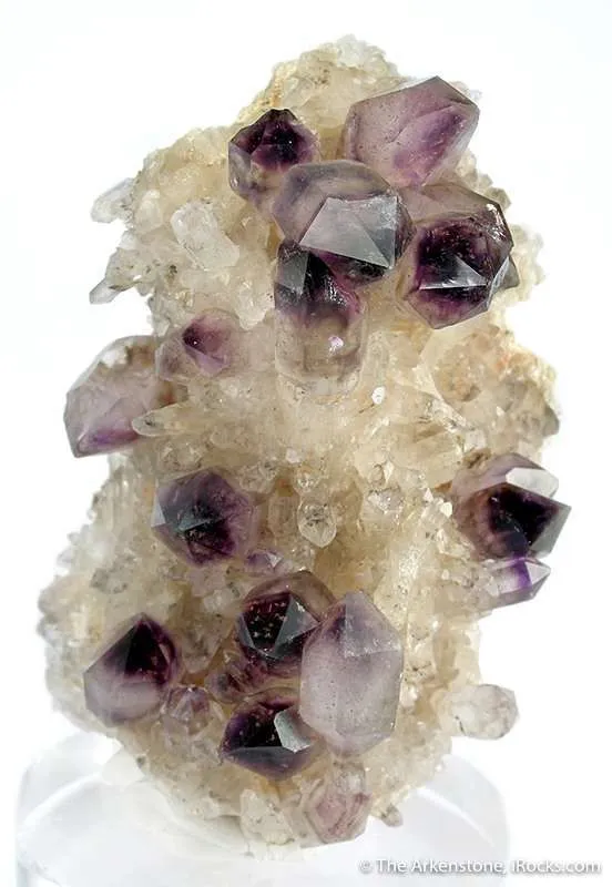 Amethyst on Quartz - image 2