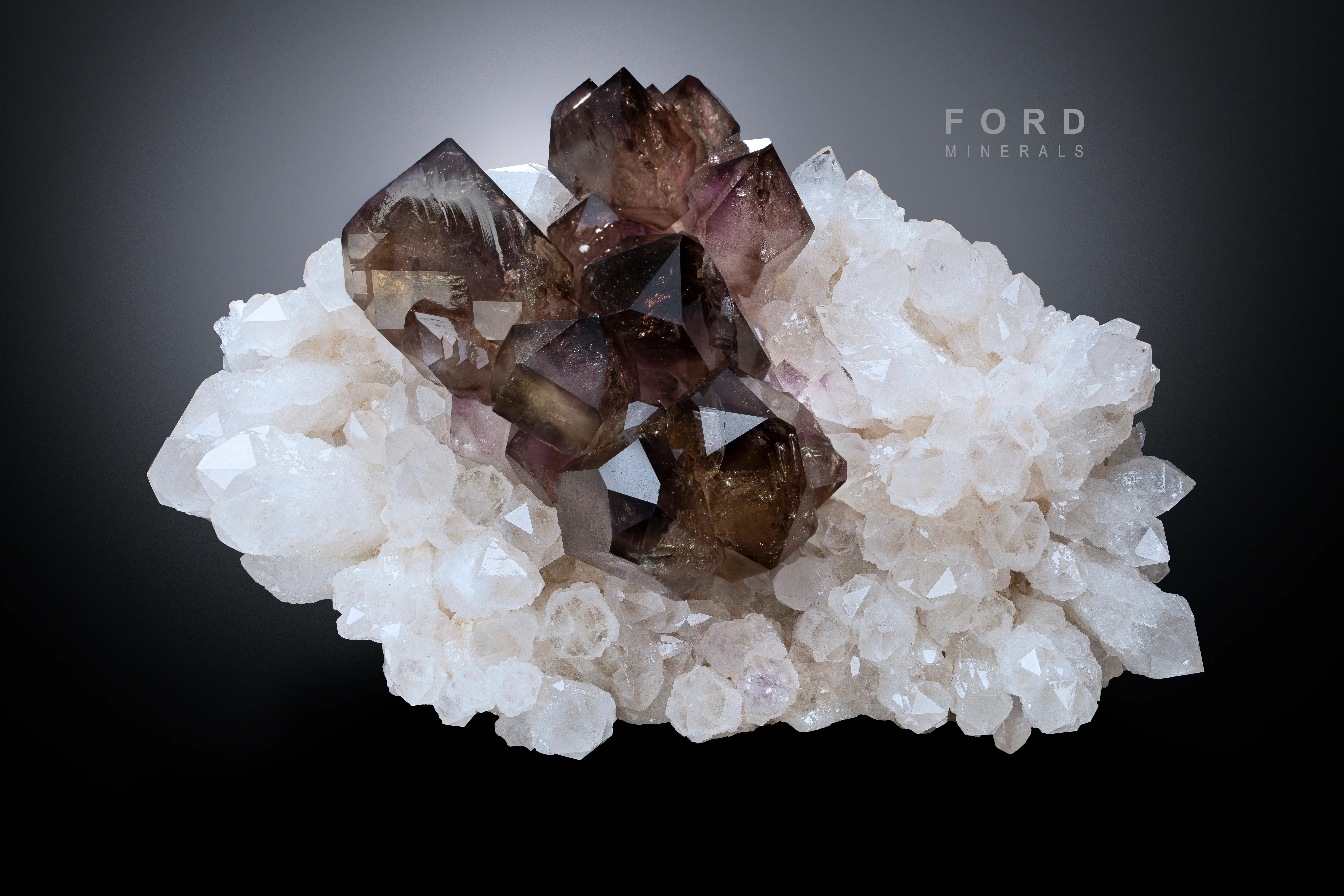 Amethyst on Quartz - image 2