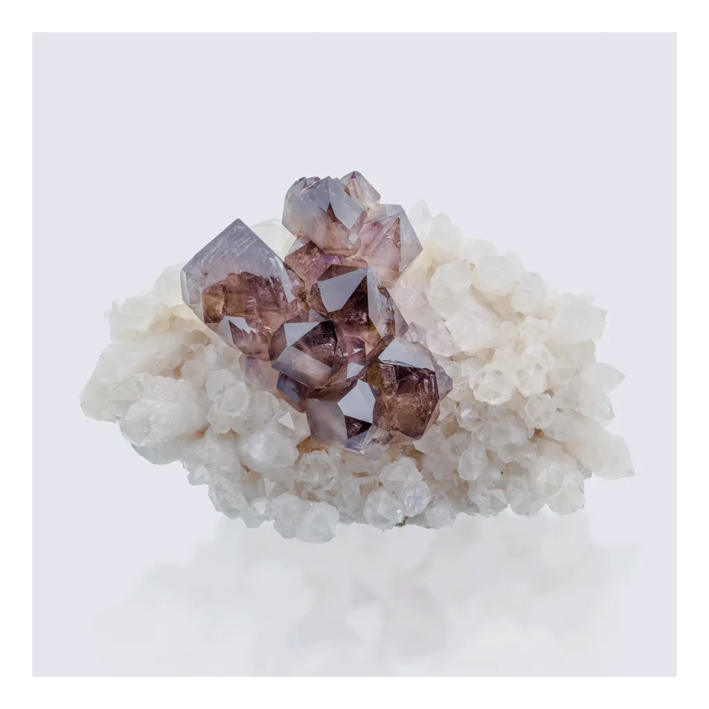 Amethyst on Quartz image