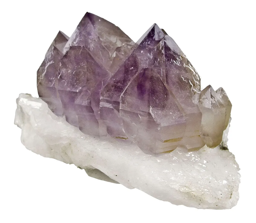 Amethyst on Quartz - image 3