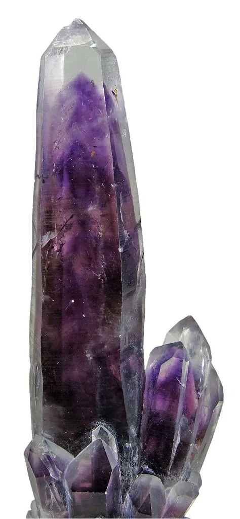 Amethyst Phantoms in Quartz - image 2