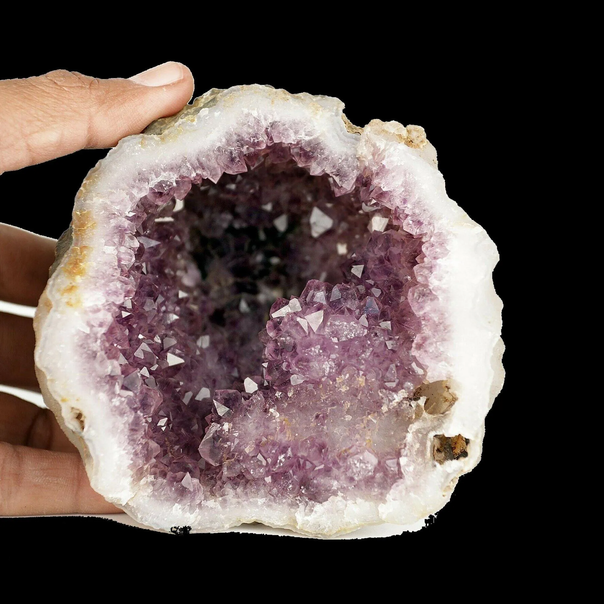 Amethyst purple cluster Natural Mineral Specimen - image 3
