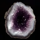 Amethyst Purple Crystals Geode (2 Halves ) Natural Mineral Specimen - image 3