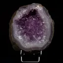 Amethyst Purple Crystals Geode (2 Halves ) Natural Mineral Specimen - image 2