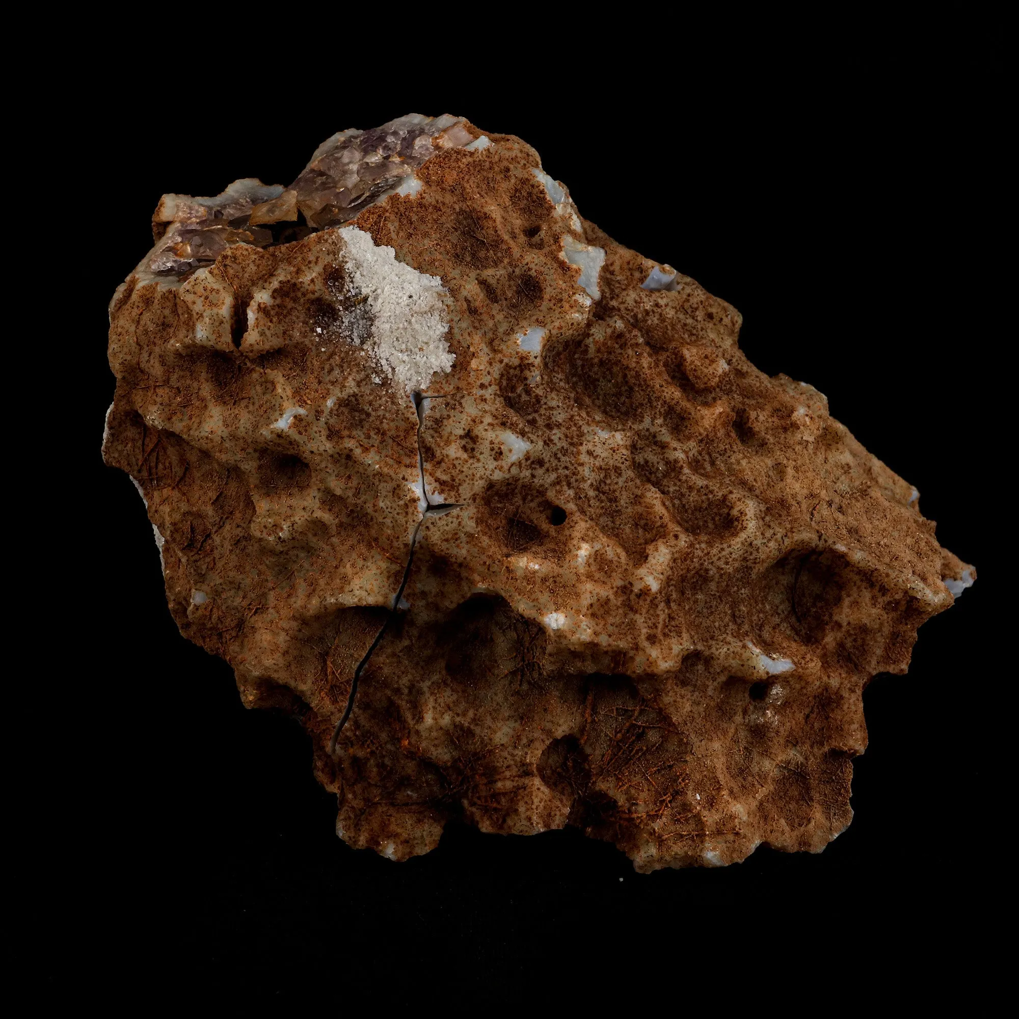 Amethyst Purple Crystals Geode (2 Halves ) Natural Mineral Specimen - image 2