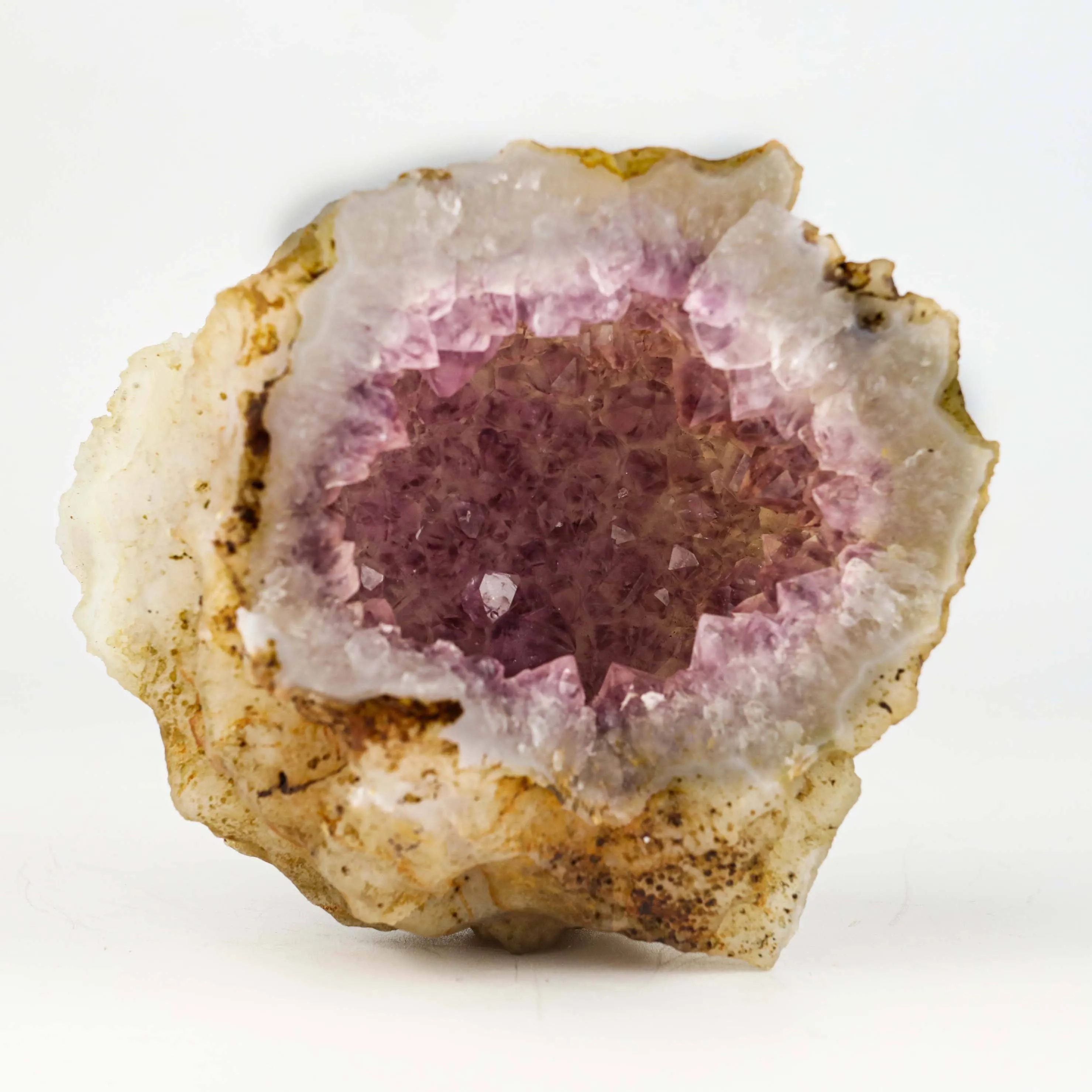 Amethyst Purple Crystals Geode (2 Halves ) Natural Mineral Specimen - image 4