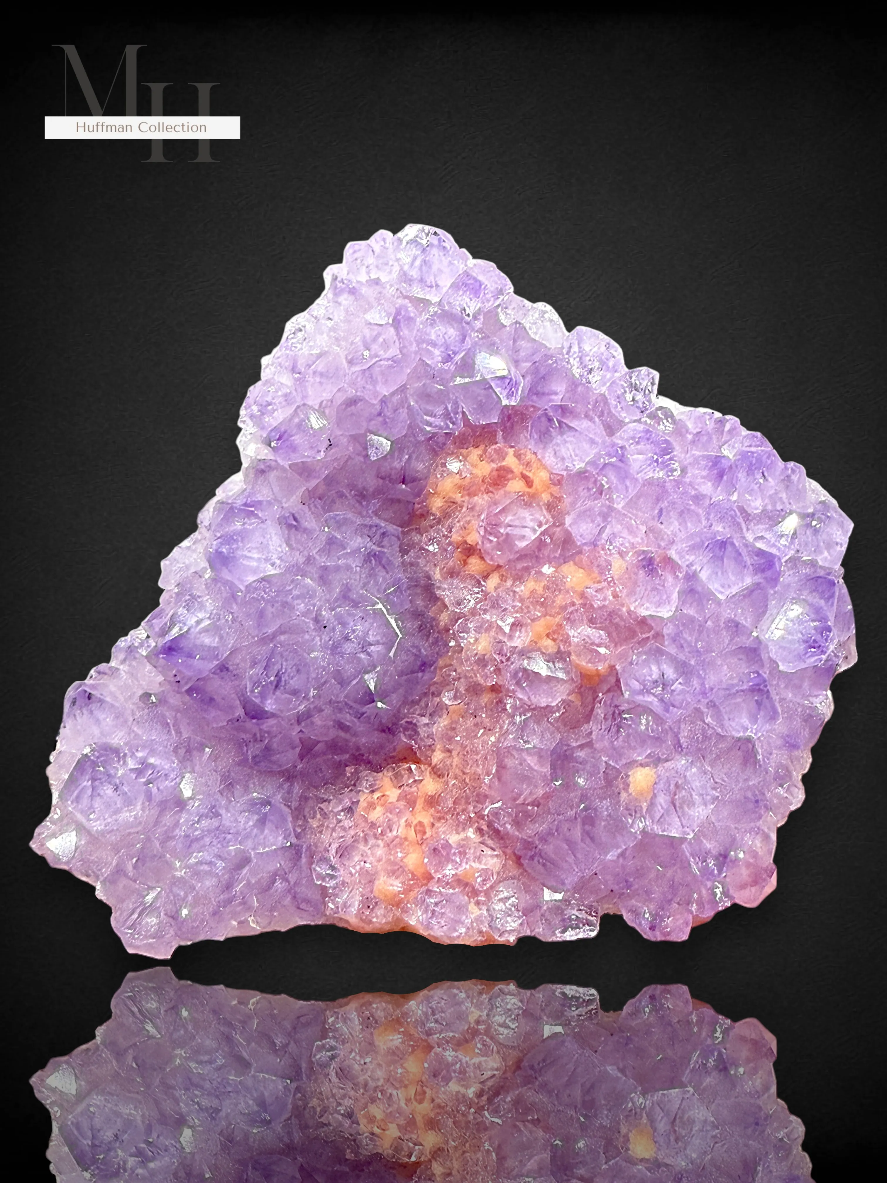 Amethyst, Rhodochrosite from Romania, Maramureș County, Cavnic, Boldut Mine - image 1