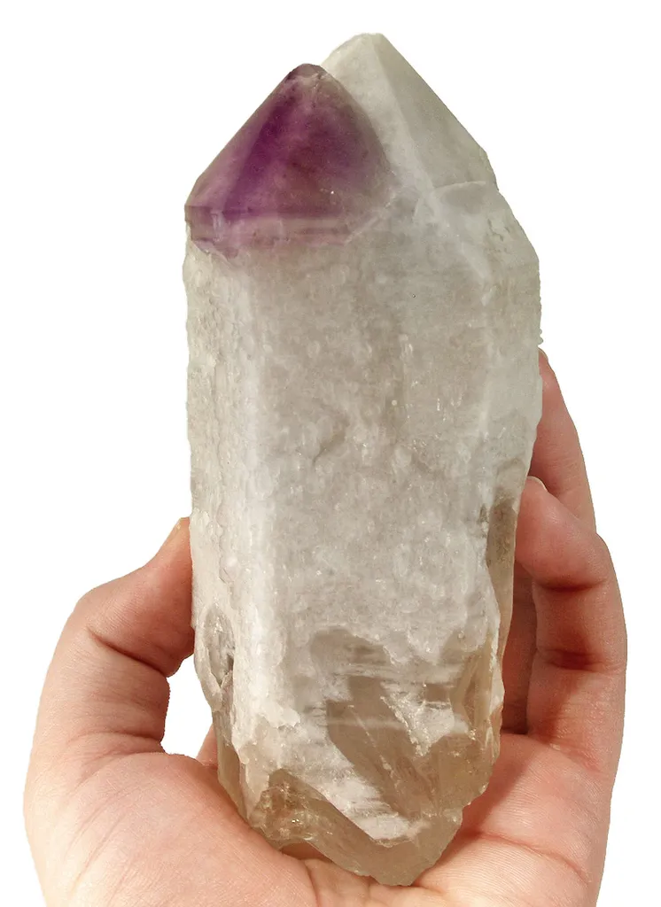 Amethyst Scepter on Quartz - image 4