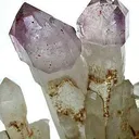 Amethyst Scepter on Quartz - image 3