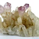 Amethyst Scepter on Quartz - image 1