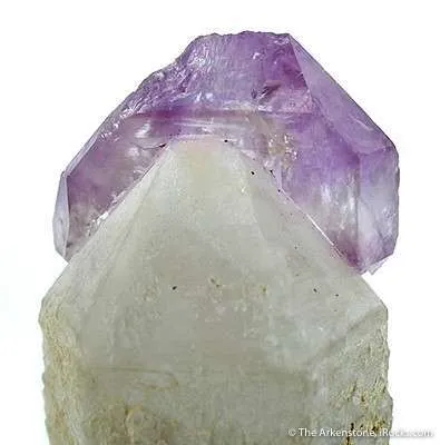 Amethyst Scepter on Quartz - image 3