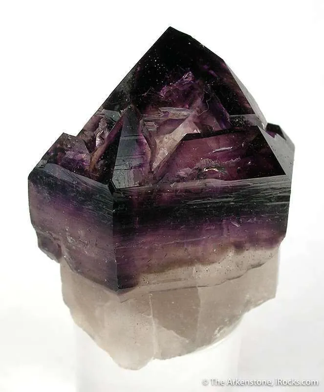 Amethyst Scepter on Quartz - image 2