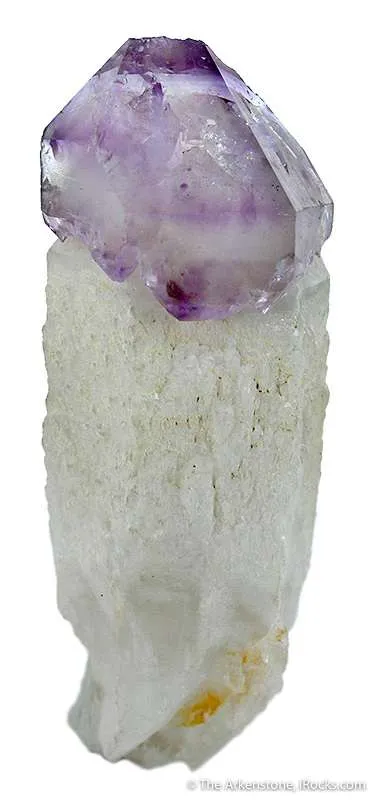 Amethyst Scepter on Quartz image