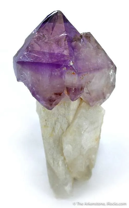 Amethyst Scepter on Quartz image