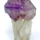 Amethyst Scepter on Quartz - image 1