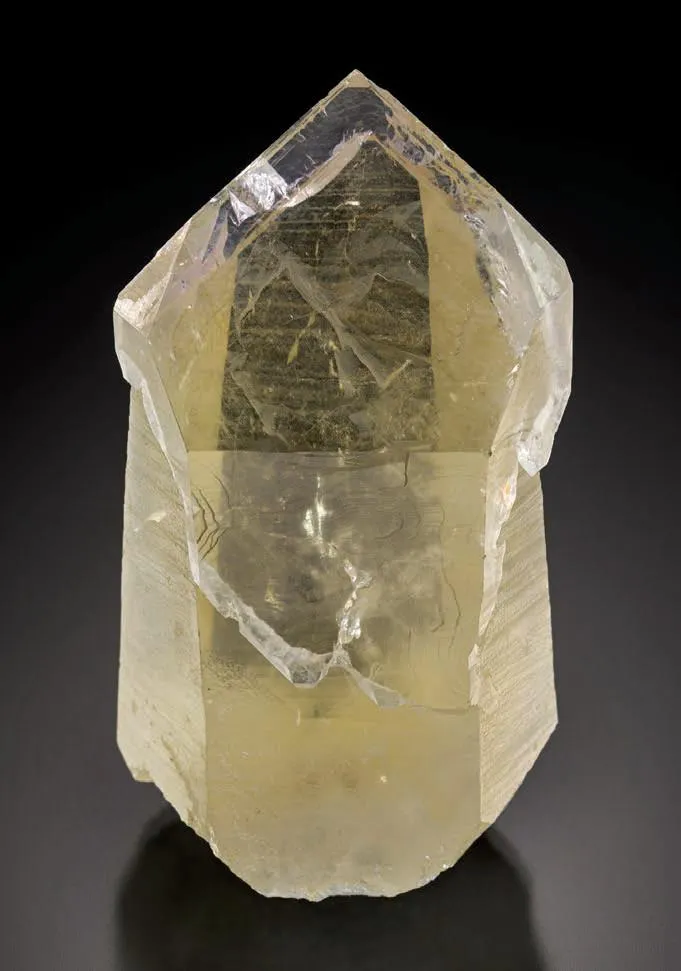 Amethyst-Smoky Quartz scepter image
