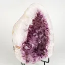Amethyst Sparkling Crystals Geode in Half Natural Mineral Specimen - image 3