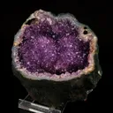Amethyst Sparkling Crystals Geode in Half Natural Mineral Specimen - image 2