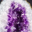 Amethyst Sparkling Crystals Geode in two Half's Natural Mineral Specimen - image 3